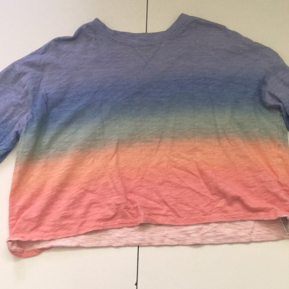 Rainbow colored Hollister shirt